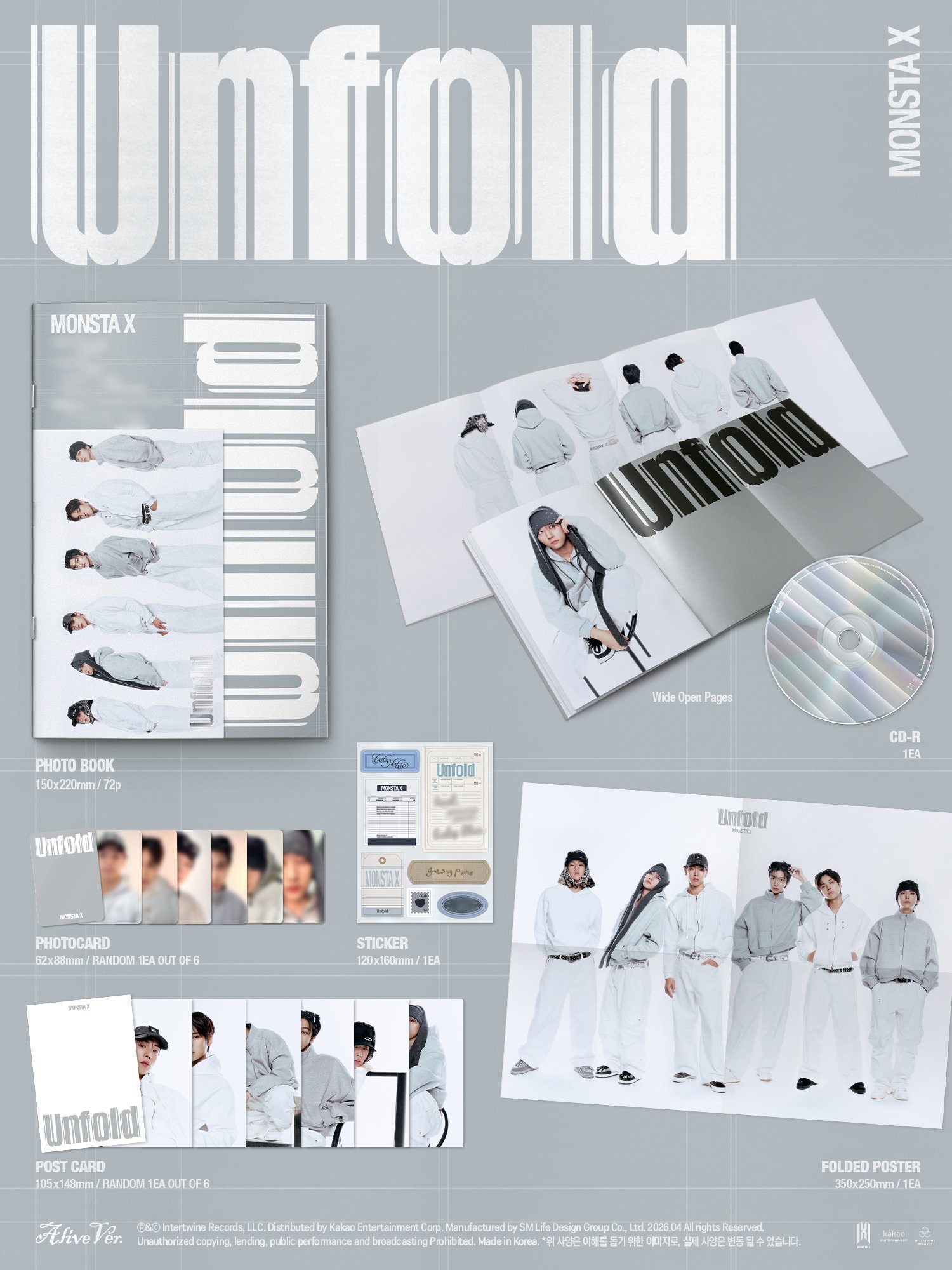 MONSTA X - UNFOLD | Musica